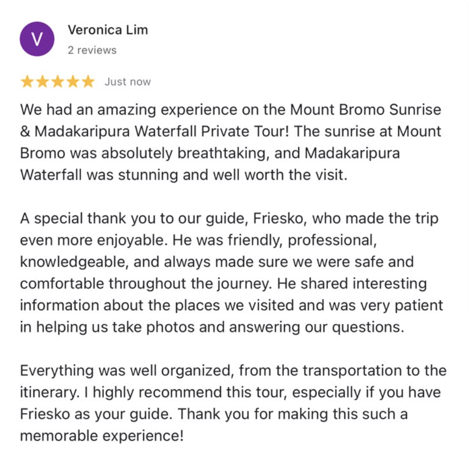 Review from Veronica Lim
